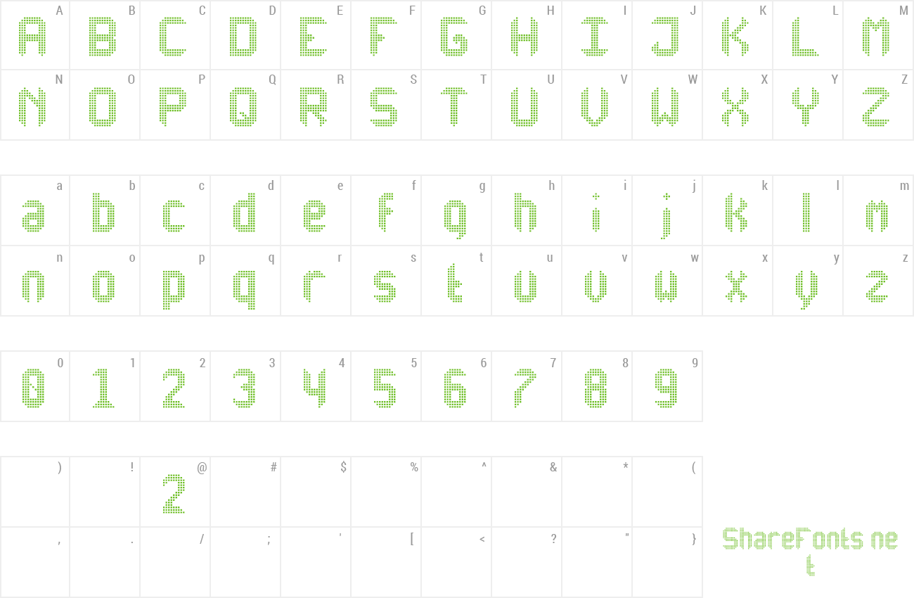 Download Free Font Another X Display Tfb