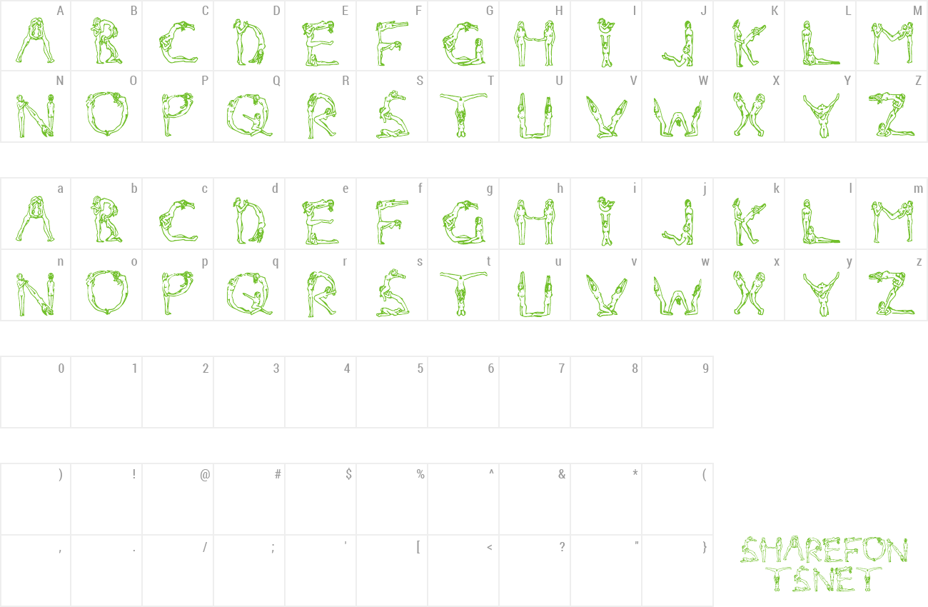 Naked Chicks Font Wfonts Com Download Free