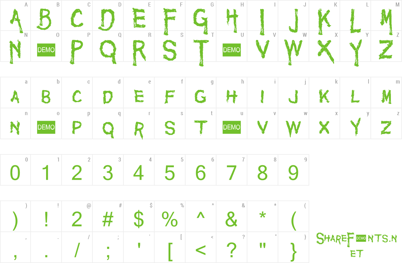 download-free-font-maniac-demo