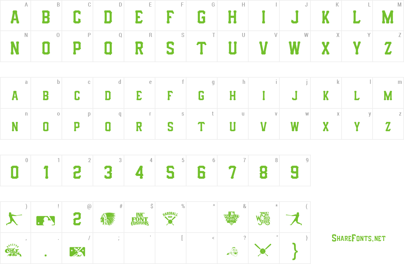 IFC Hardball Font  Dafont, Fonts design, Pennies from heaven