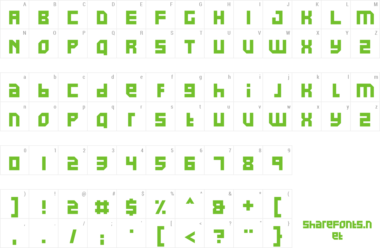 powerline fonts codepoints